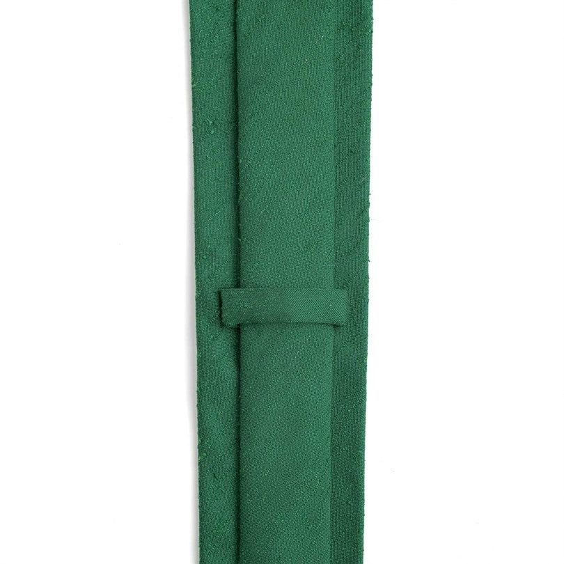 Rubinacci - Greenish Shantung Tie Rubinacci