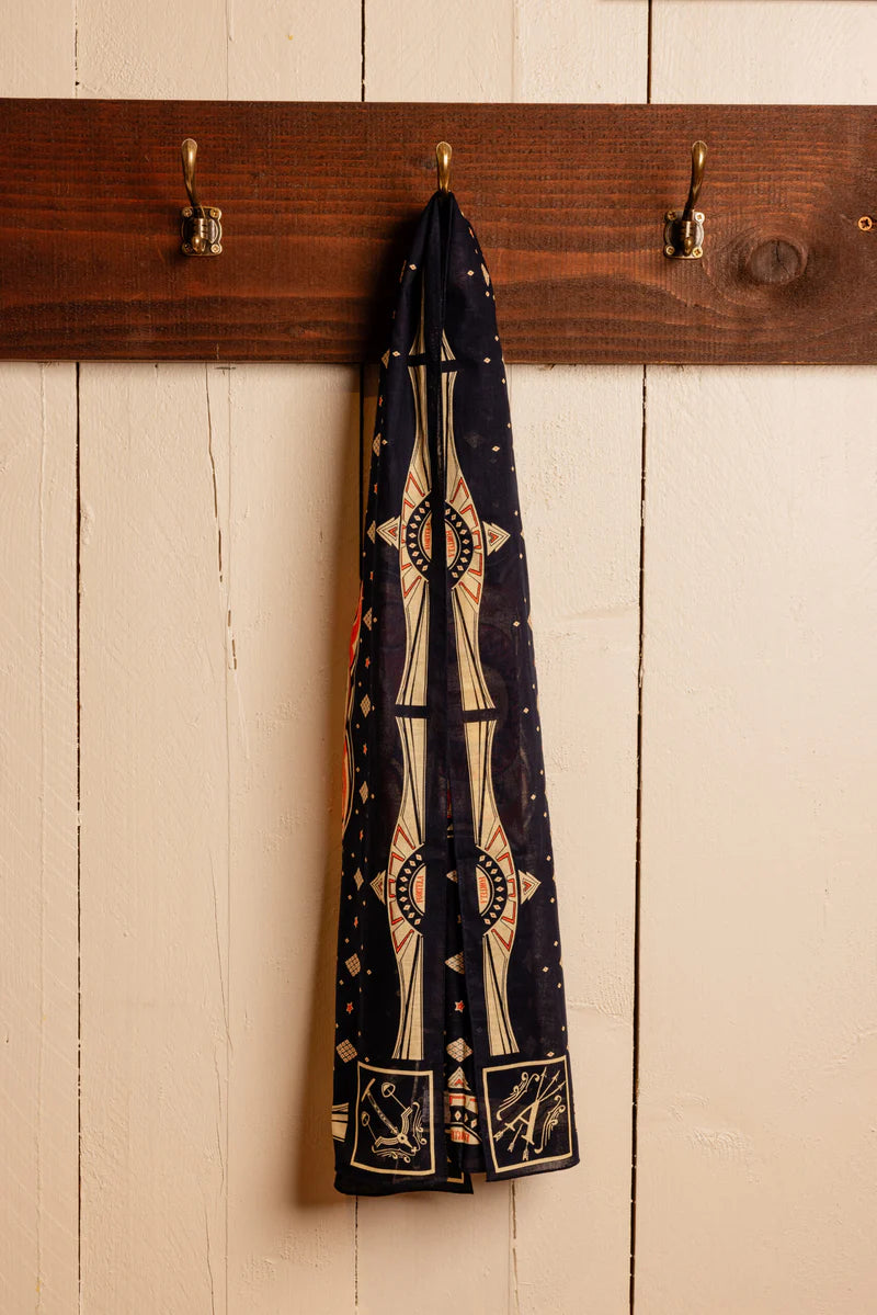 Fortela - Scarf Print - Blue