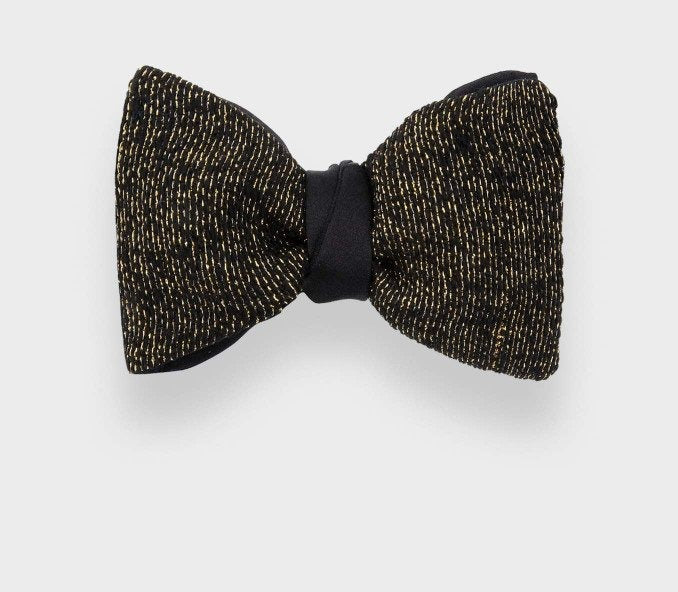 Cinabre - Black 1001 Nights Bow Tie Cinabre