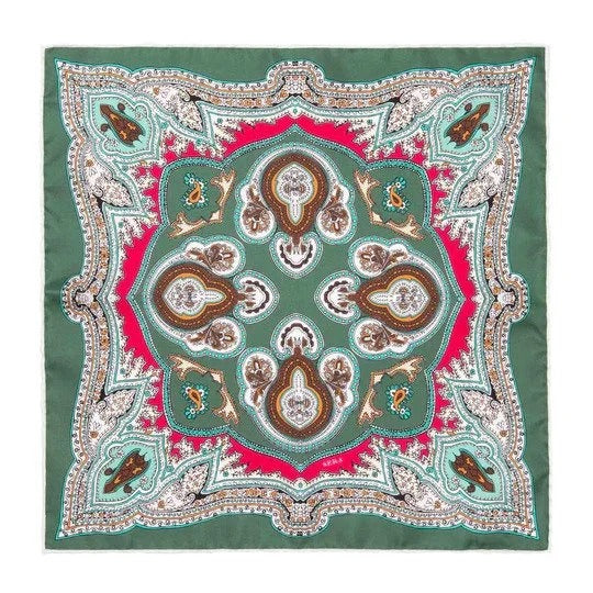Sera  Fine Silk - Lipari Pocket Square