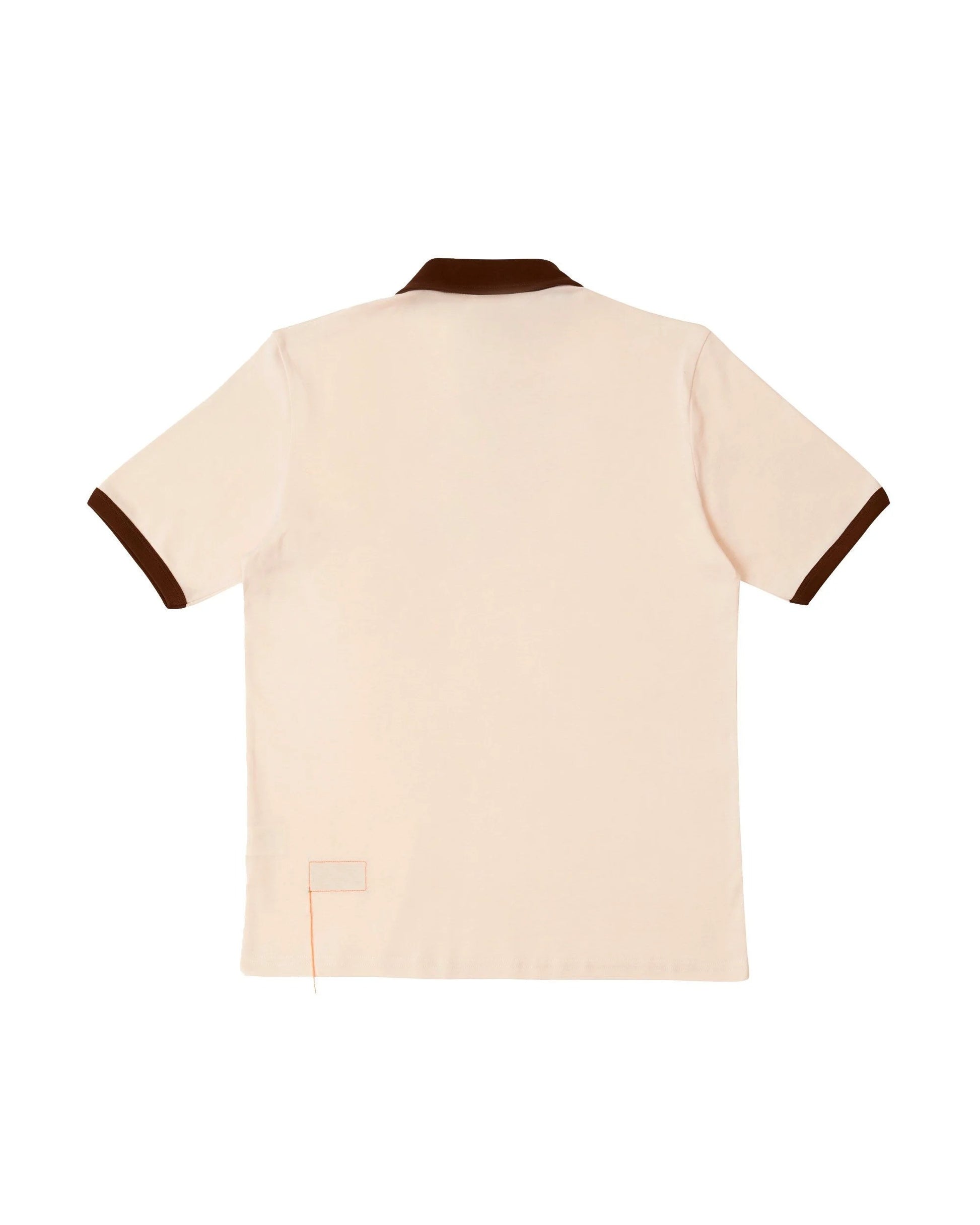 Fortela - Quarter Zip Sweatshirt - Beige (Brown Contrast)