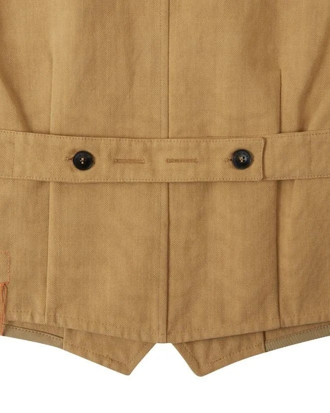 Fortela - Davide MA093 MOU Vest (Manteco) - Camel
