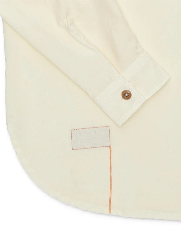 Fortela - CPO-0030T - Brushed Cotton Shirt - Off White