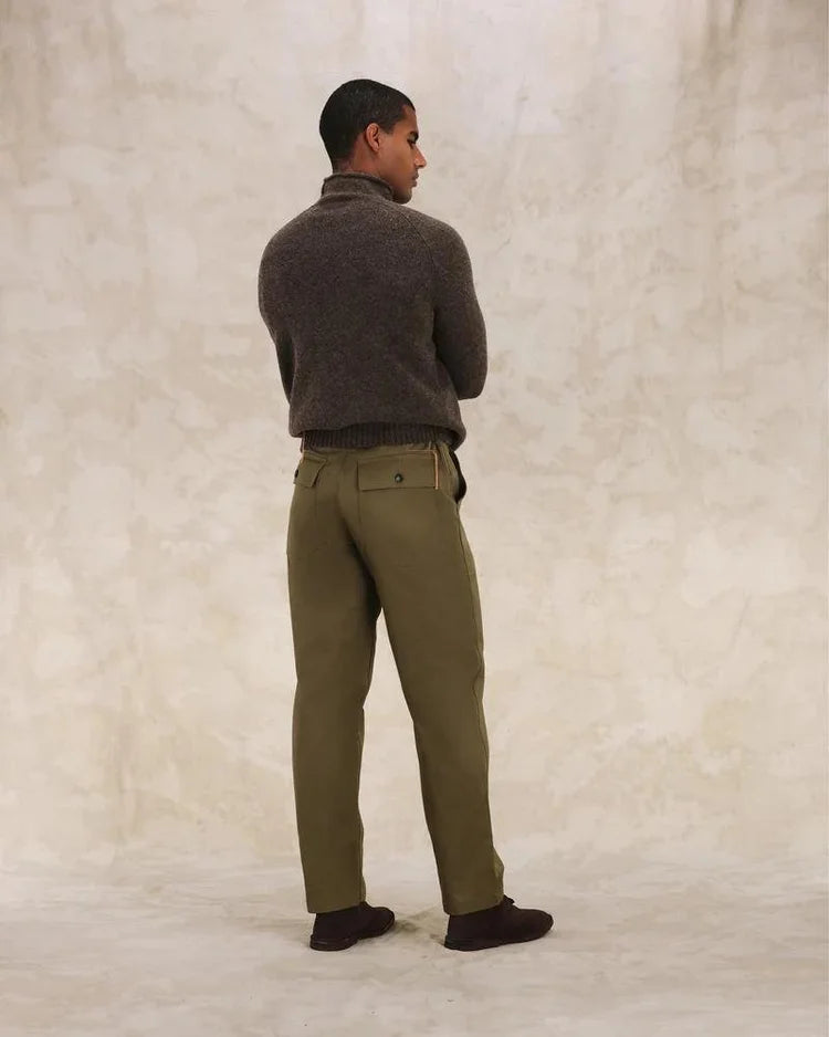 Fortela - New Fatigue Trousers - Olive Green