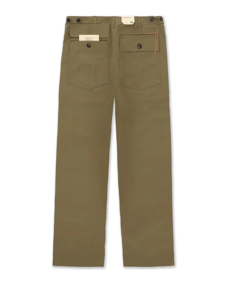 Fortela - New Fatigue Trousers - Olive Green