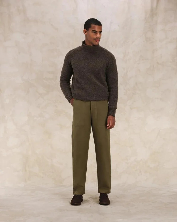 Fortela - New Fatigue Trousers - Olive Green
