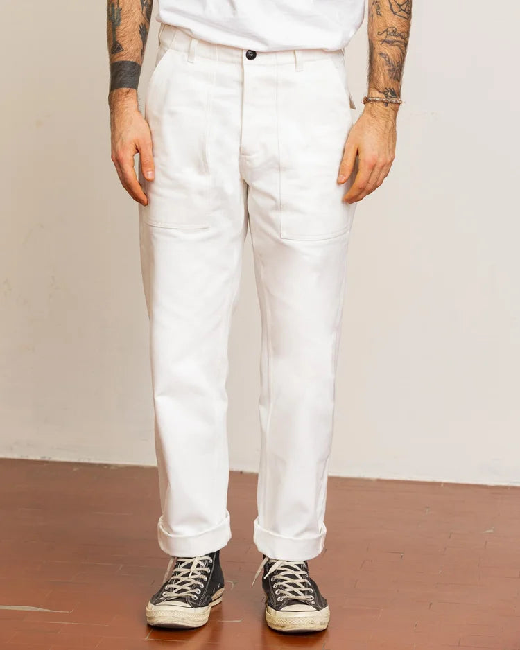 Fortela - New Fatigue Trousers - White