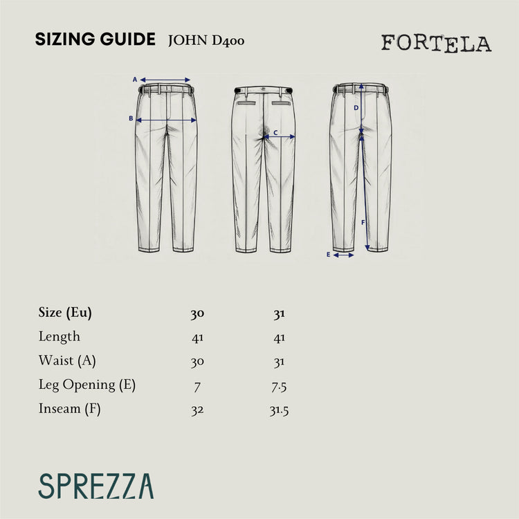 Fortela - John 965 - D400 Patched Denim