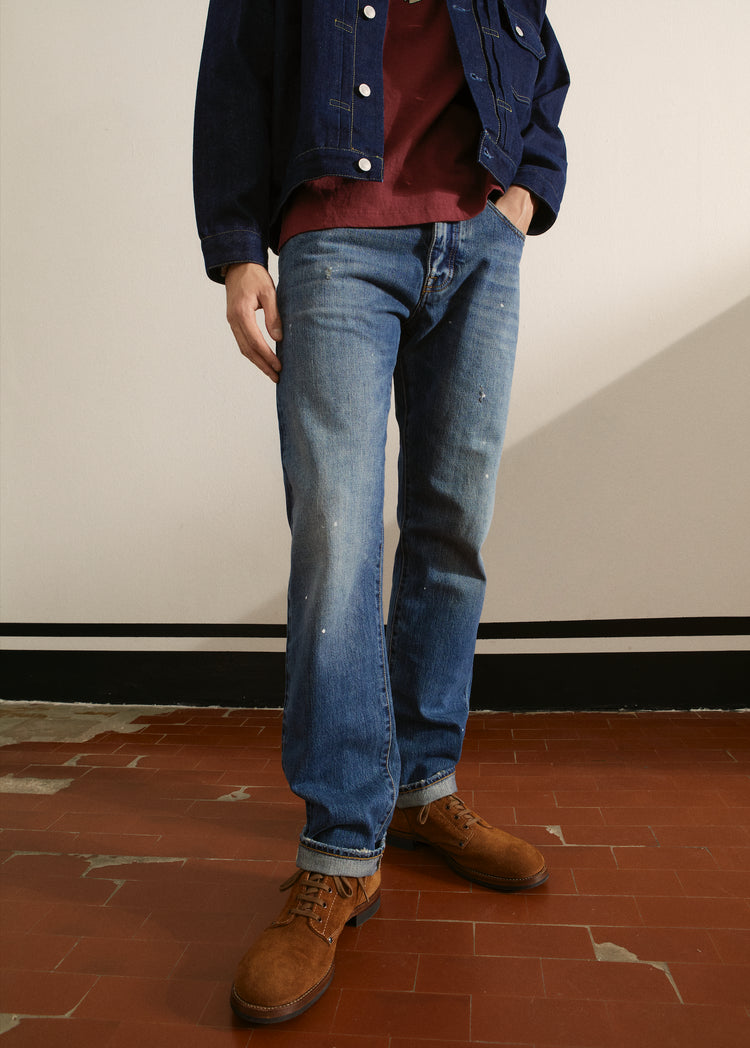 Fortela - John 965 - D400 Patched Denim Fortela