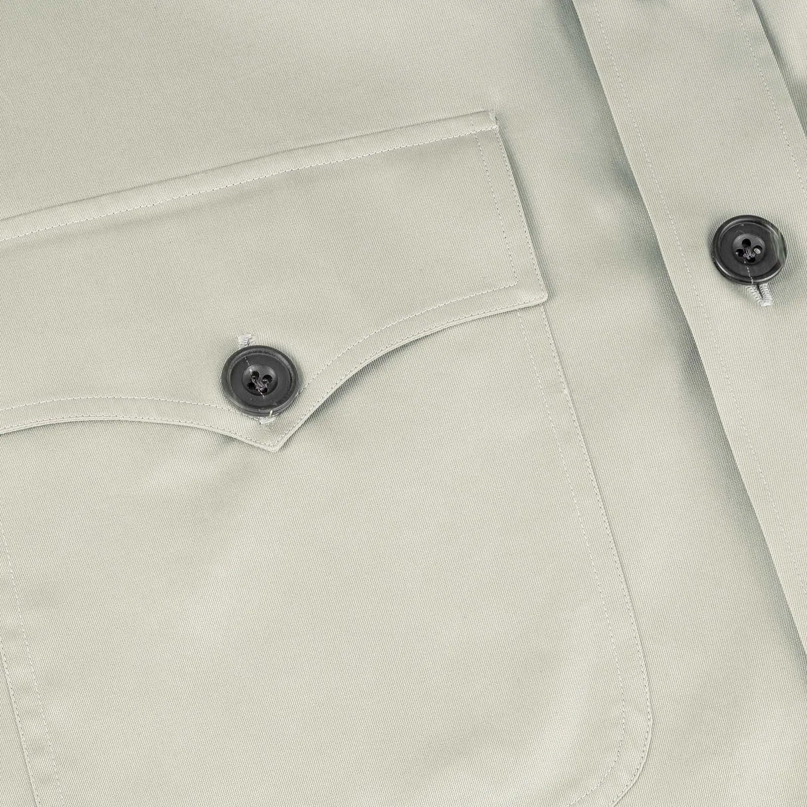 Rubinacci - Cotton Safari Jacket - Ice White