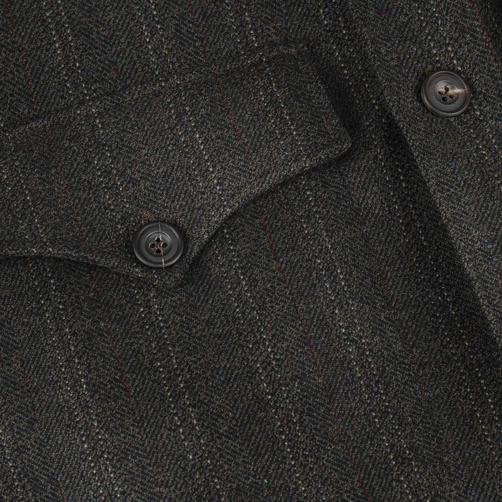 Rubinacci - Wool Safari Jacket (Vintage Archive) - Dark Green - Size L