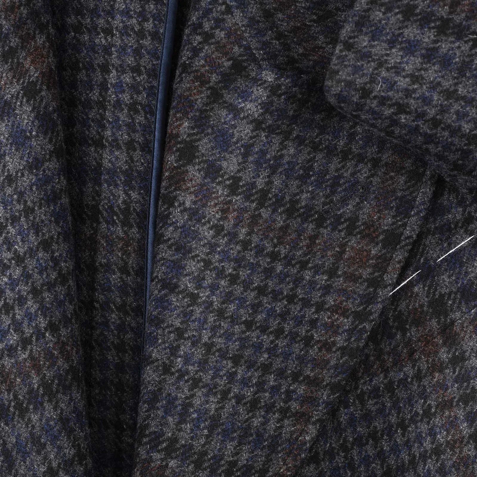 Rubinacci - Cashmere Blend Ulster Coat - Blue/Grey