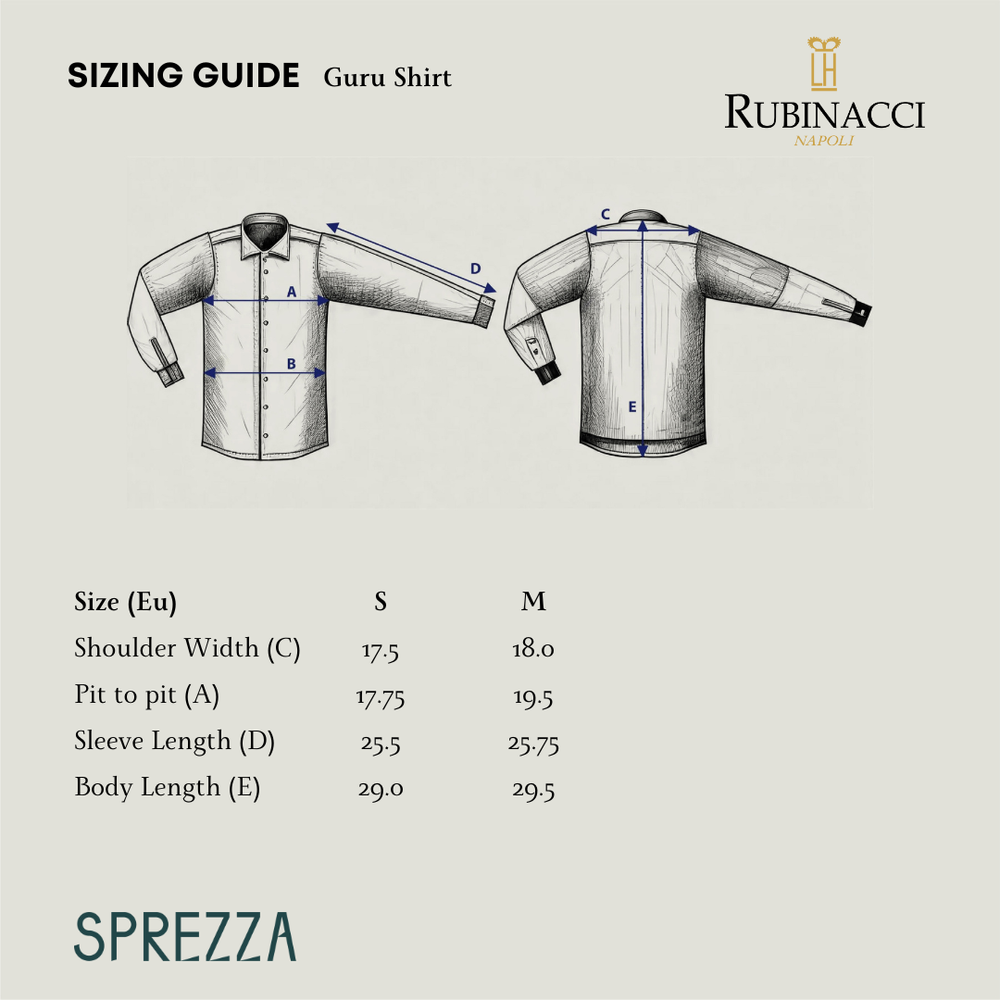 Rubinacci - Guru Linen Shirt - Light Blue