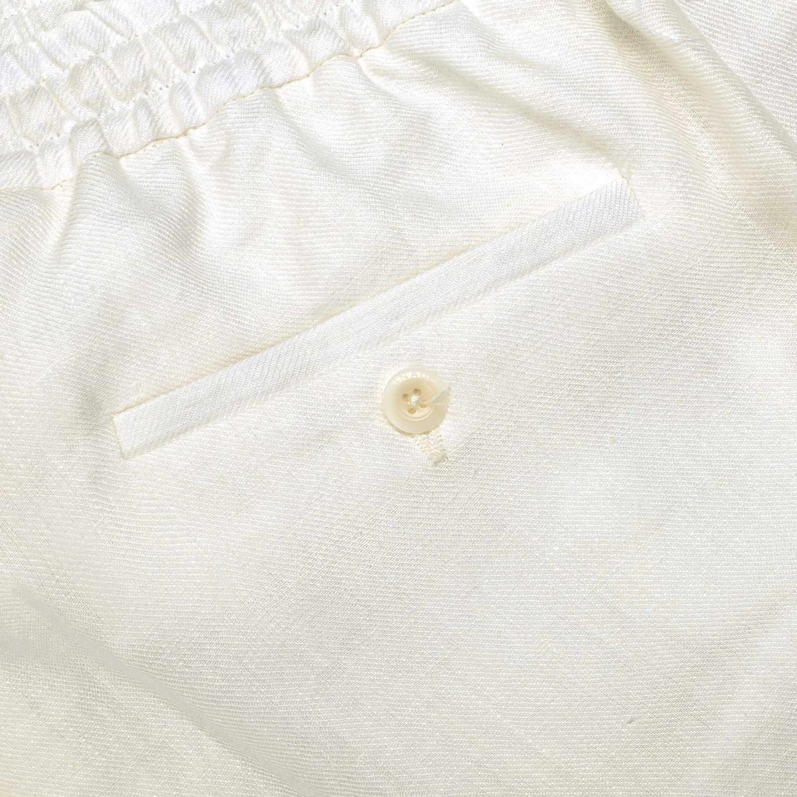 Sprezza X Rubinacci - Linen Leisure Trousers - Ivory
