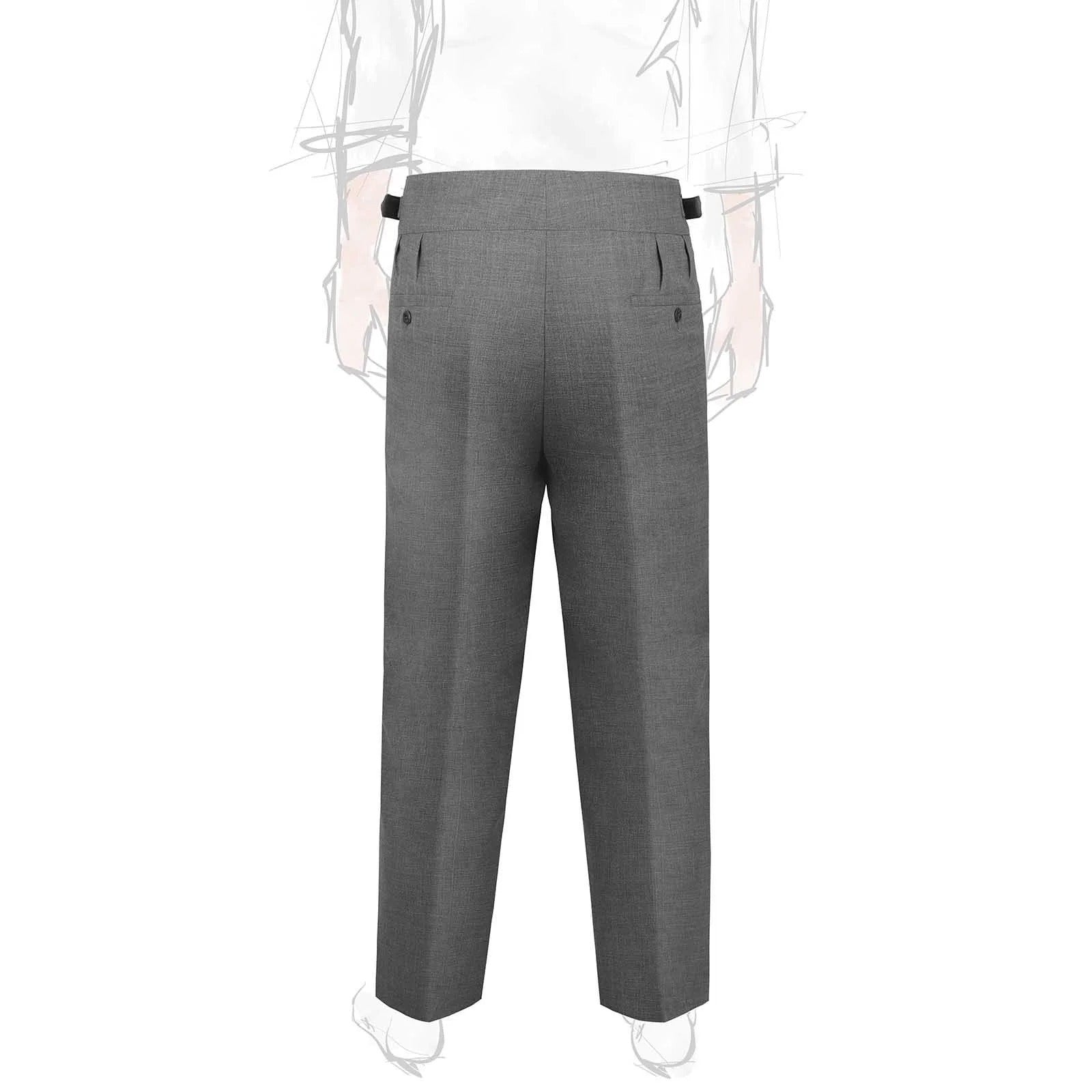Sprezza X Rubinacci - Fresco Wool Manny Trousers- Dove Grey