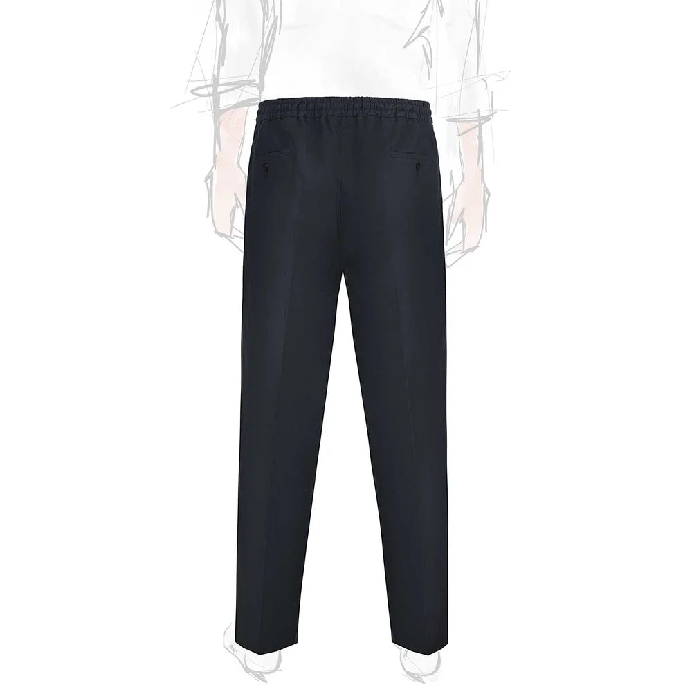 Sprezza X Rubinacci - Linen Leisure Trousers - Navy