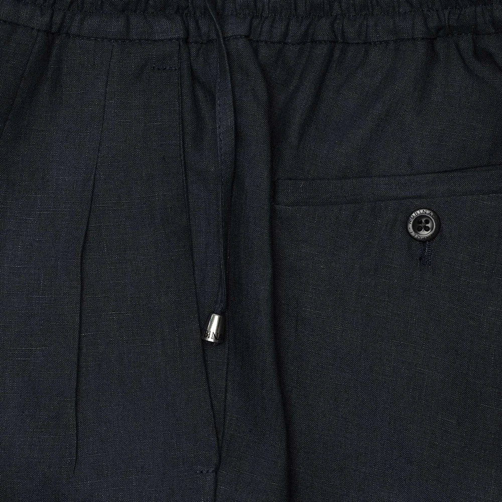 Sprezza X Rubinacci - Linen Leisure Trousers - Navy