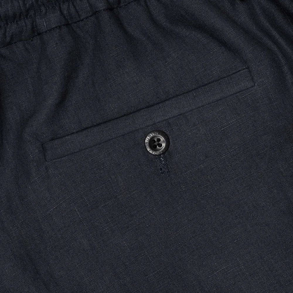 Sprezza X Rubinacci - Linen Leisure Trousers - Navy