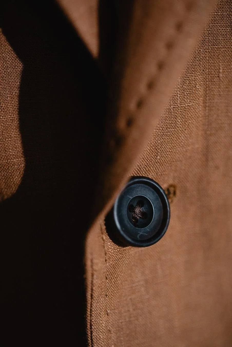 Sprezza X Rubinacci - Linen Single Breasted Jacket - Tobacco