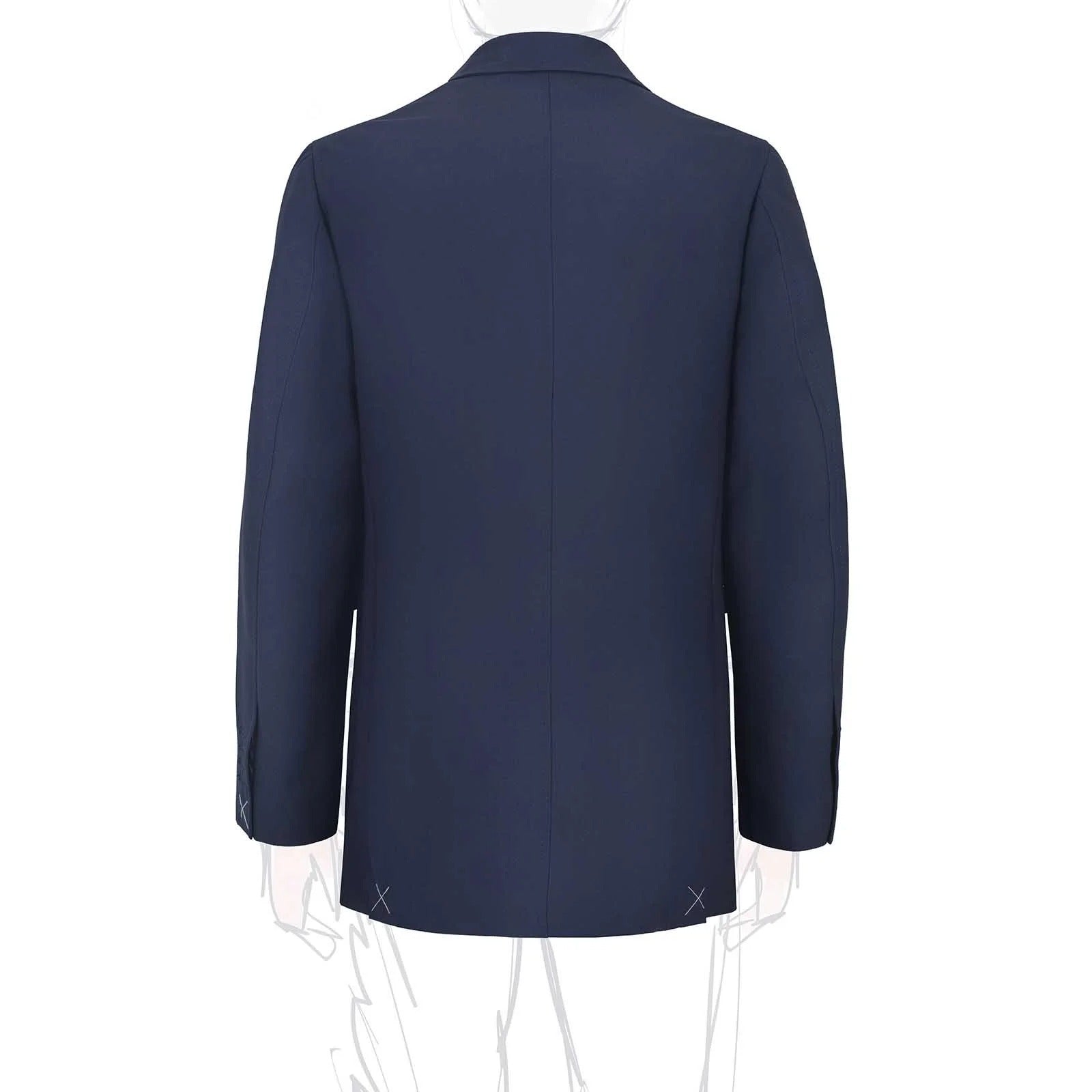 Sprezza X Rubinacci - Fresco Wool Single Breasted Jacket - Navy Blue