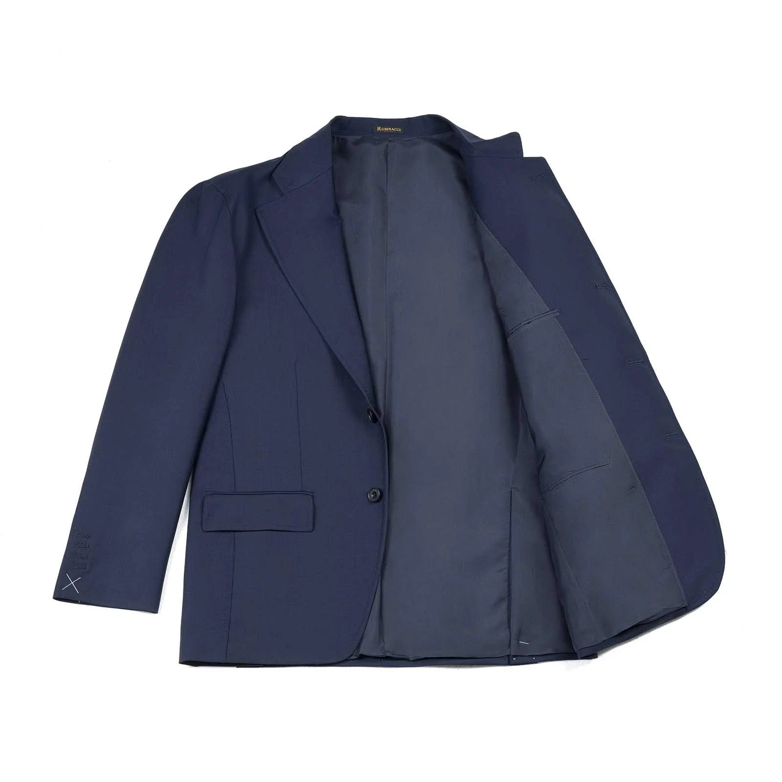 Sprezza X Rubinacci - Fresco Wool Single Breasted Jacket - Navy Blue