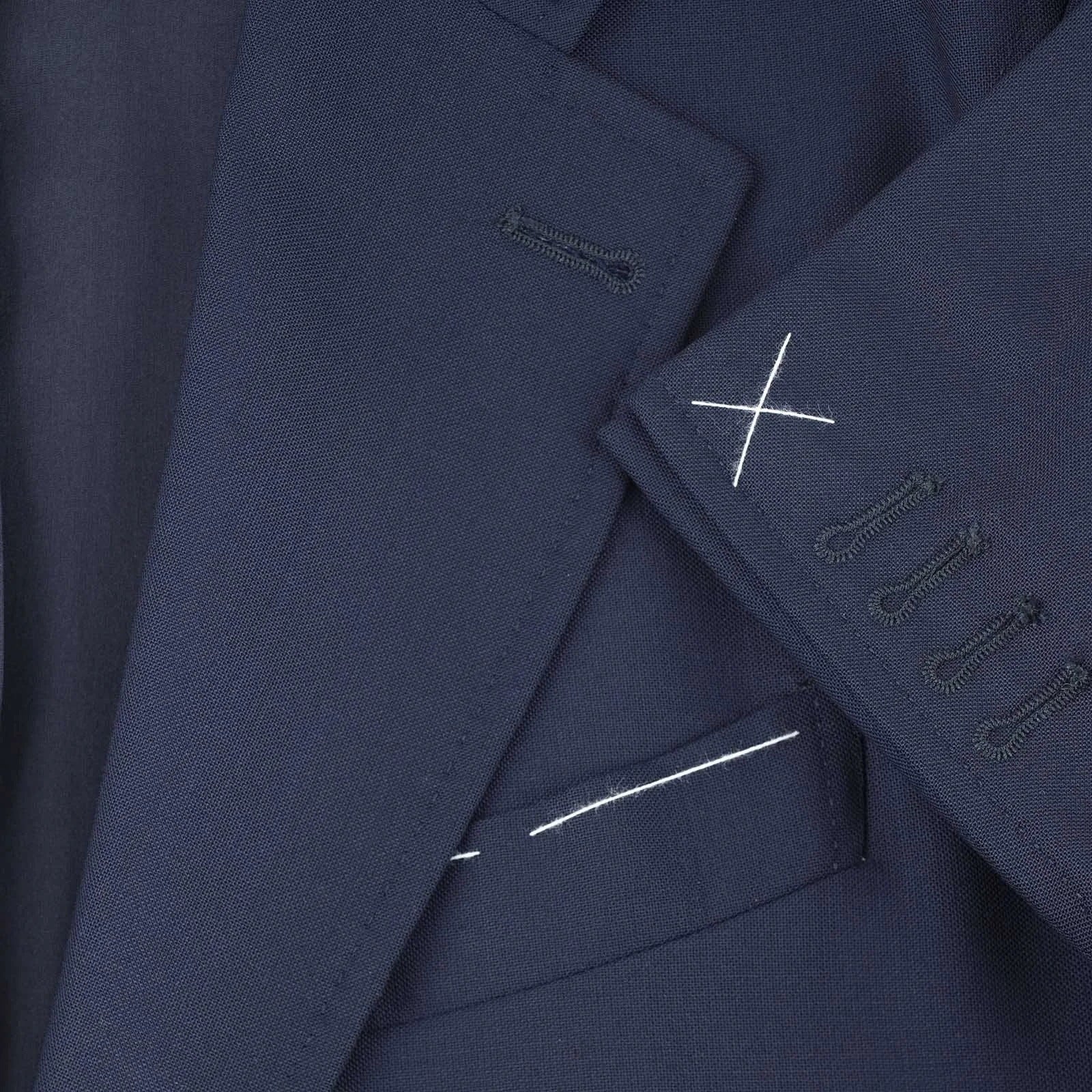 Sprezza X Rubinacci - Fresco Wool Single Breasted Jacket - Navy Blue