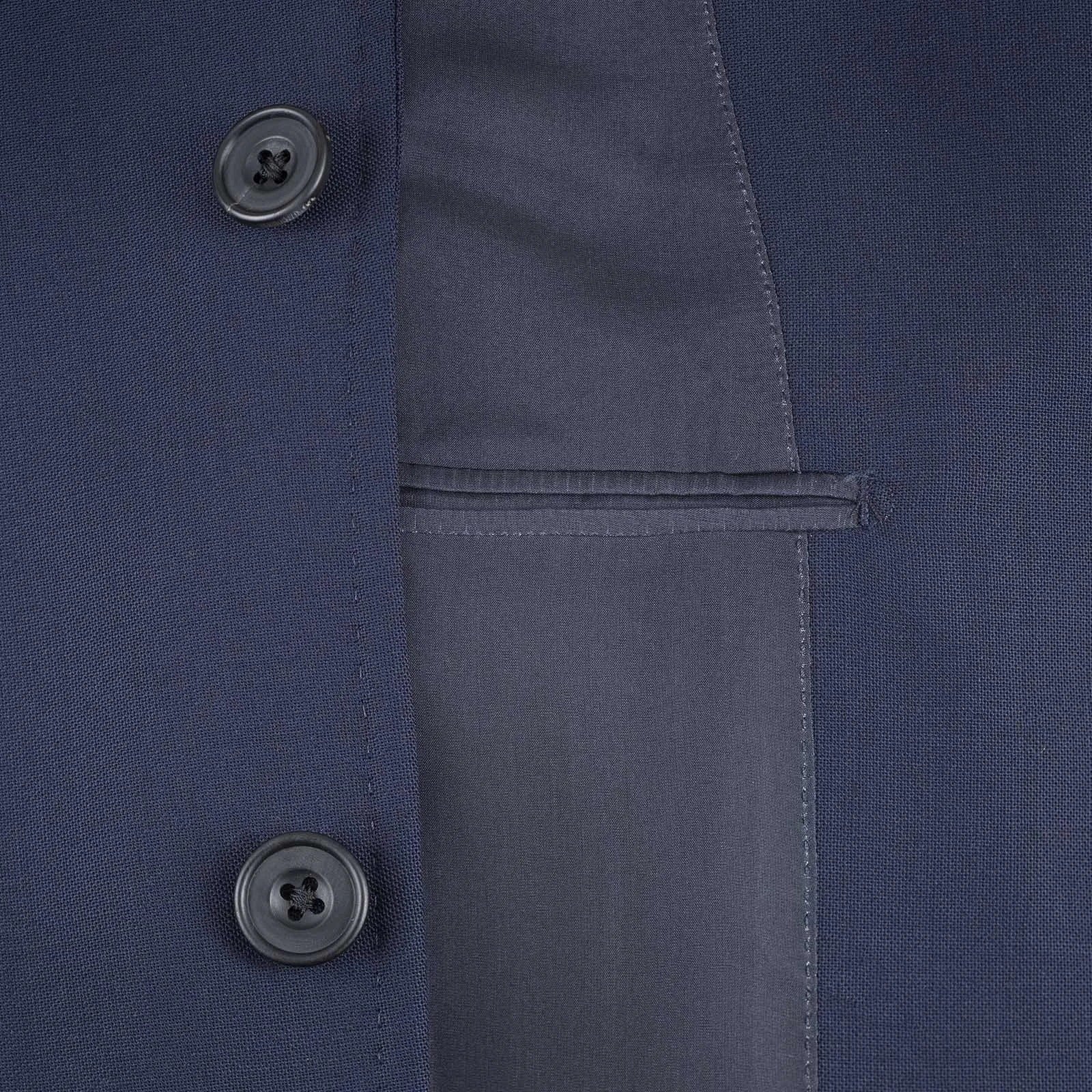 Sprezza X Rubinacci - Fresco Wool Single Breasted Jacket - Navy Blue