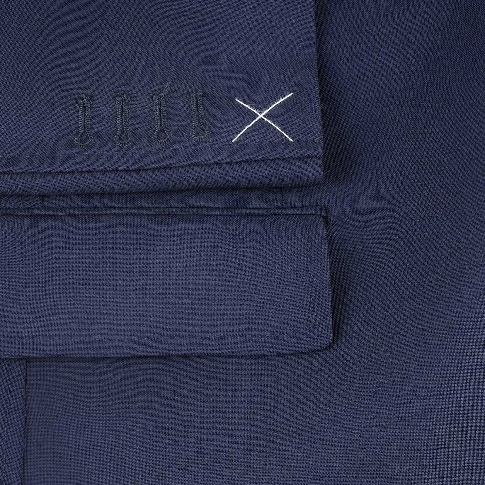 Sprezza X Rubinacci - Fresco Wool Double Breasted Jacket - Navy Blue