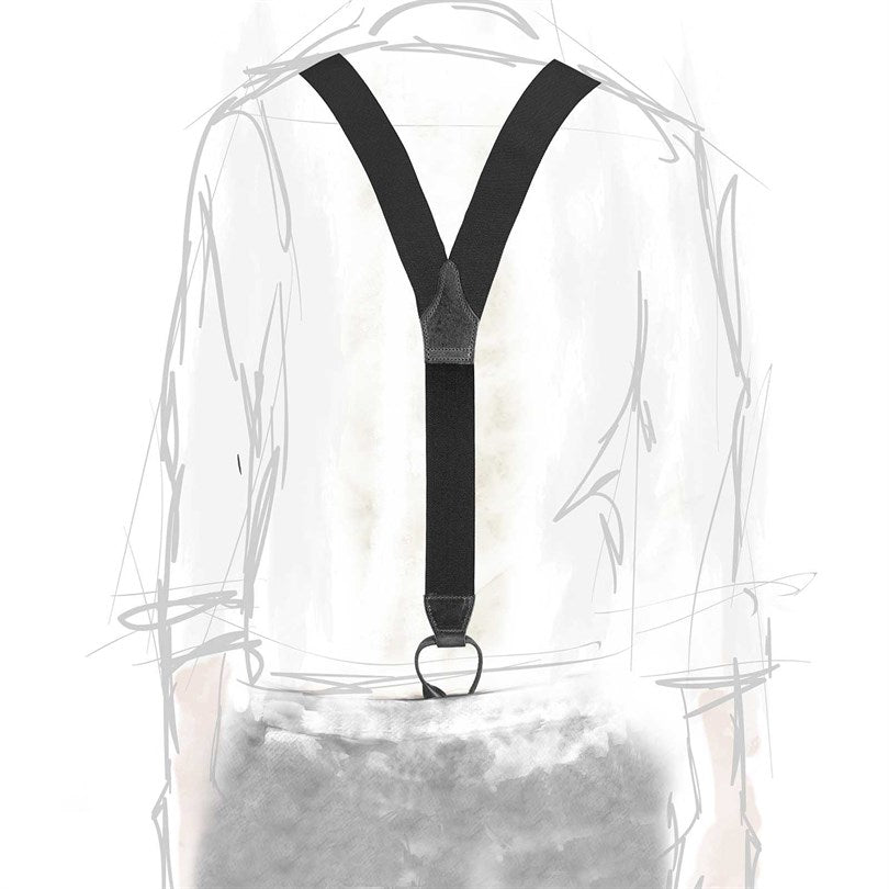 Rubinacci - Black Braces Rubinacci