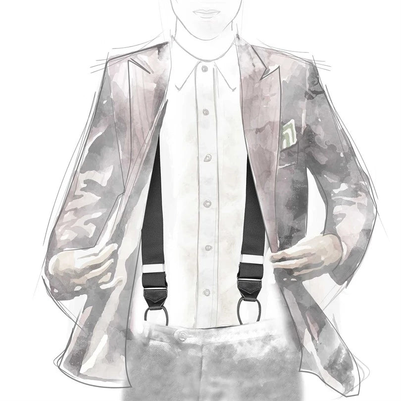 Rubinacci - Black Braces