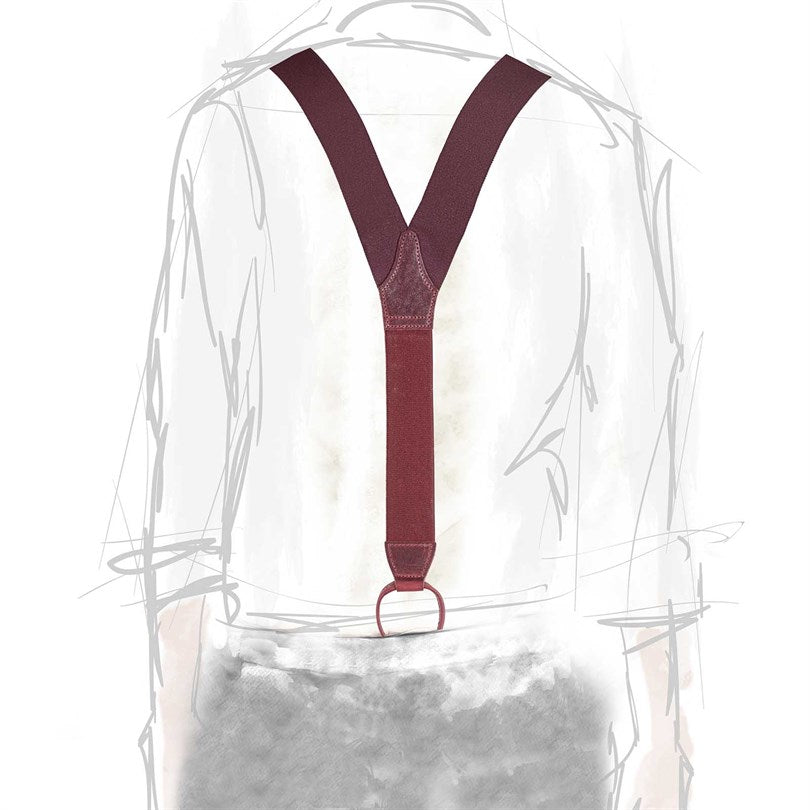 Rubinacci - Bordeaux Braces