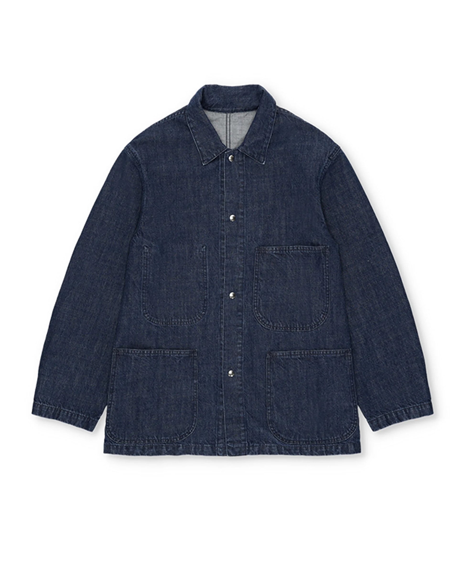 Fortela - Blake Chore Jacket - Navy Blue