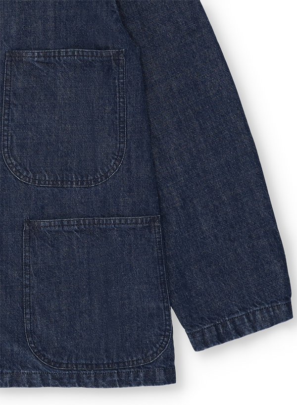 Fortela - Blake Chore Jacket - Navy Blue