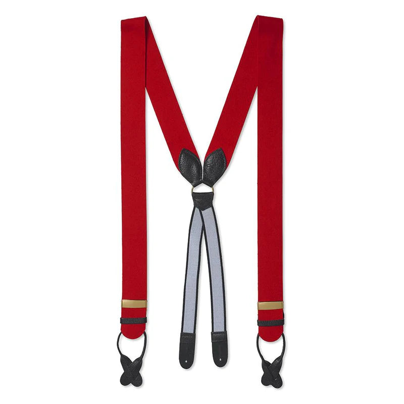 Benson & Clegg - Red Box Cloth Braces Benson & Clegg