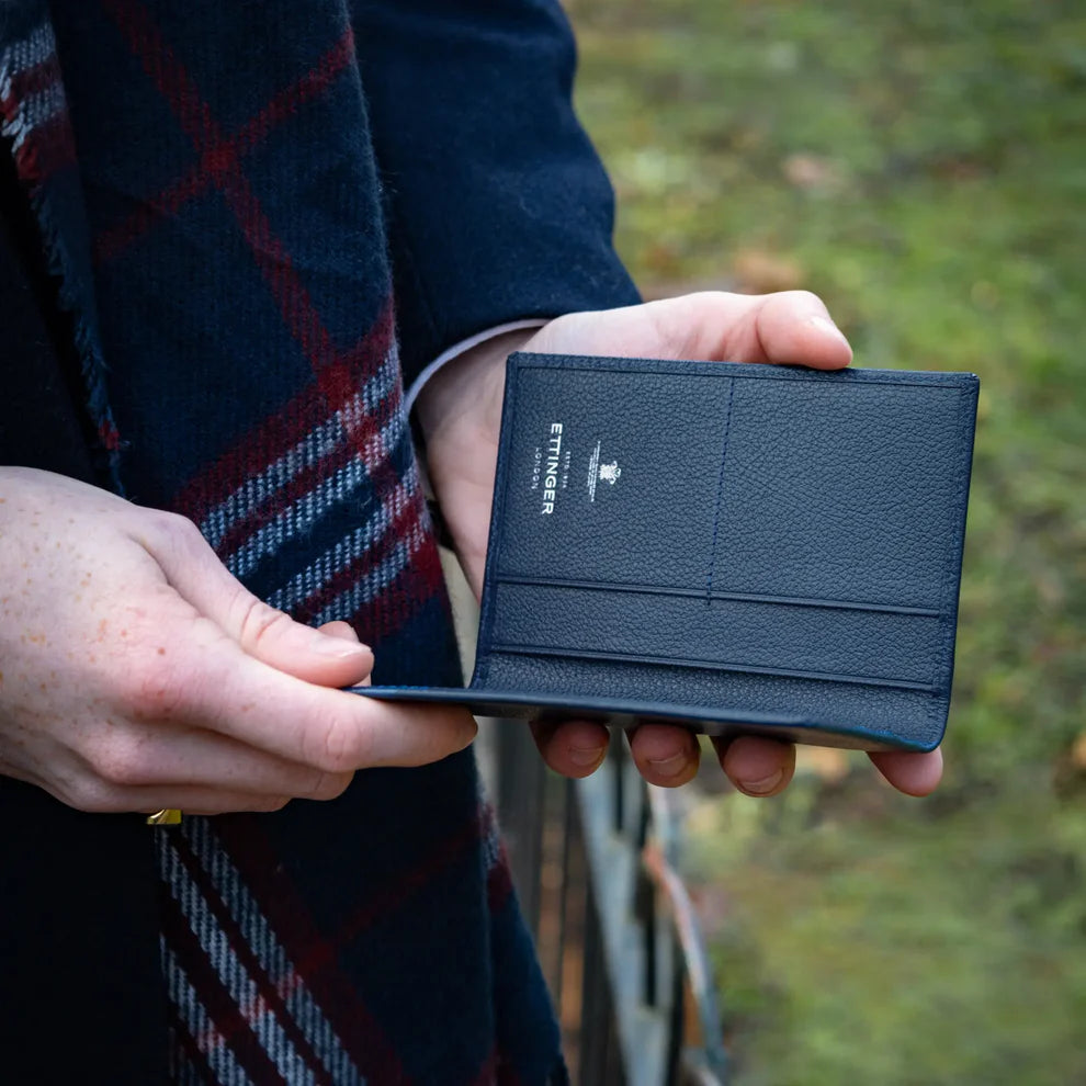 Ettinger - Capra Passport Case - Marine Blue