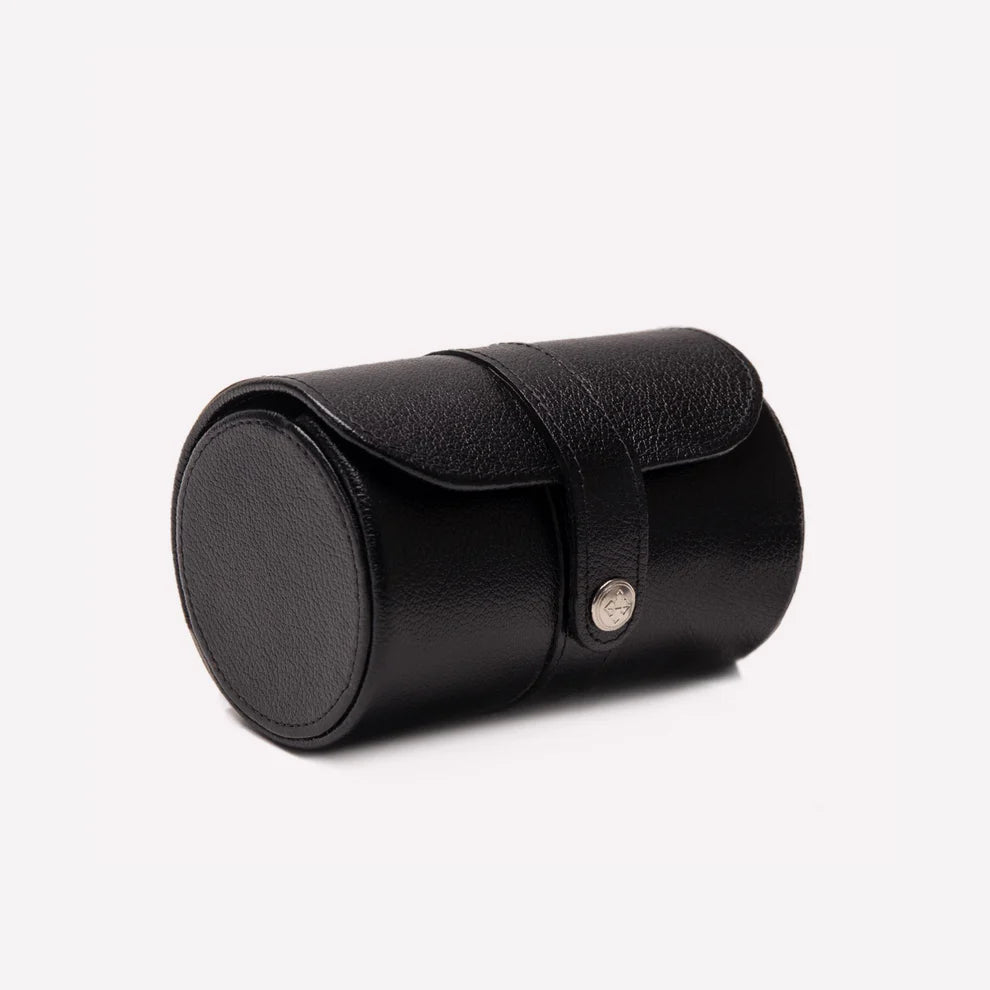 Ettinger - Capra Double Watch Roll - Black Ettinger