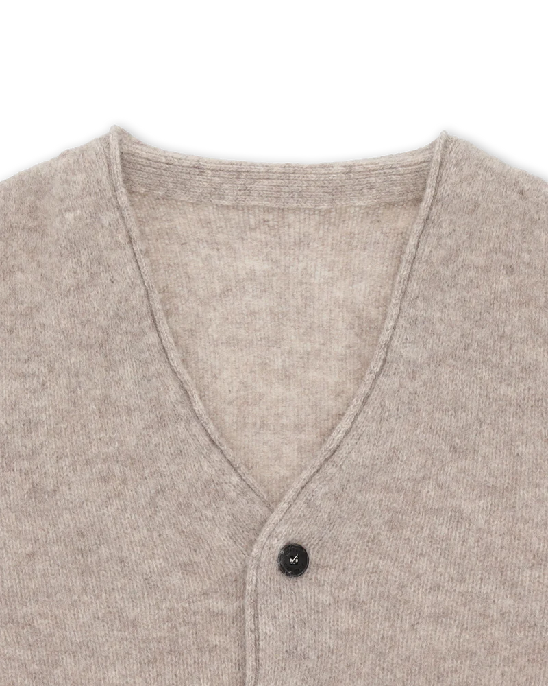 Fortela - Edmund Merino Wool Cardigan - Natural