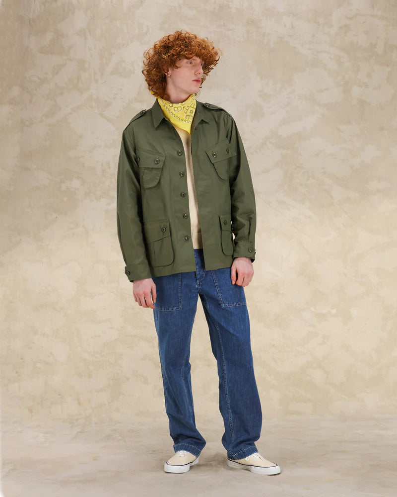 Fortela - Elias Jungle Jacket Cotton - Green Fortela