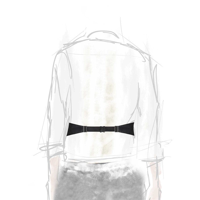 Rubinacci - Black Grosgrain Cummerbund