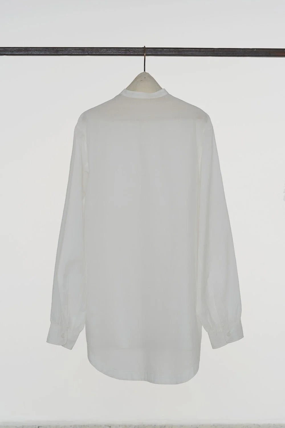 ITOH - Handwoven Front Tuck Cotton Muslin Shirt - White (Size 1)