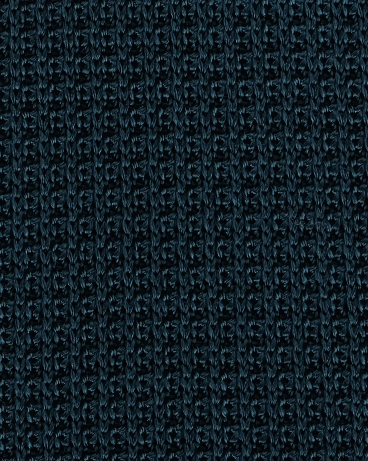 Viola Milano - Knitted Solid Limited Label Silk Tie - Cobalt Green Viola Milano
