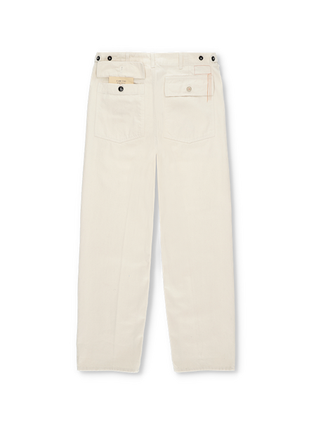 Fortela - New Fatigue Trousers - D000 Offwhite Fortela
