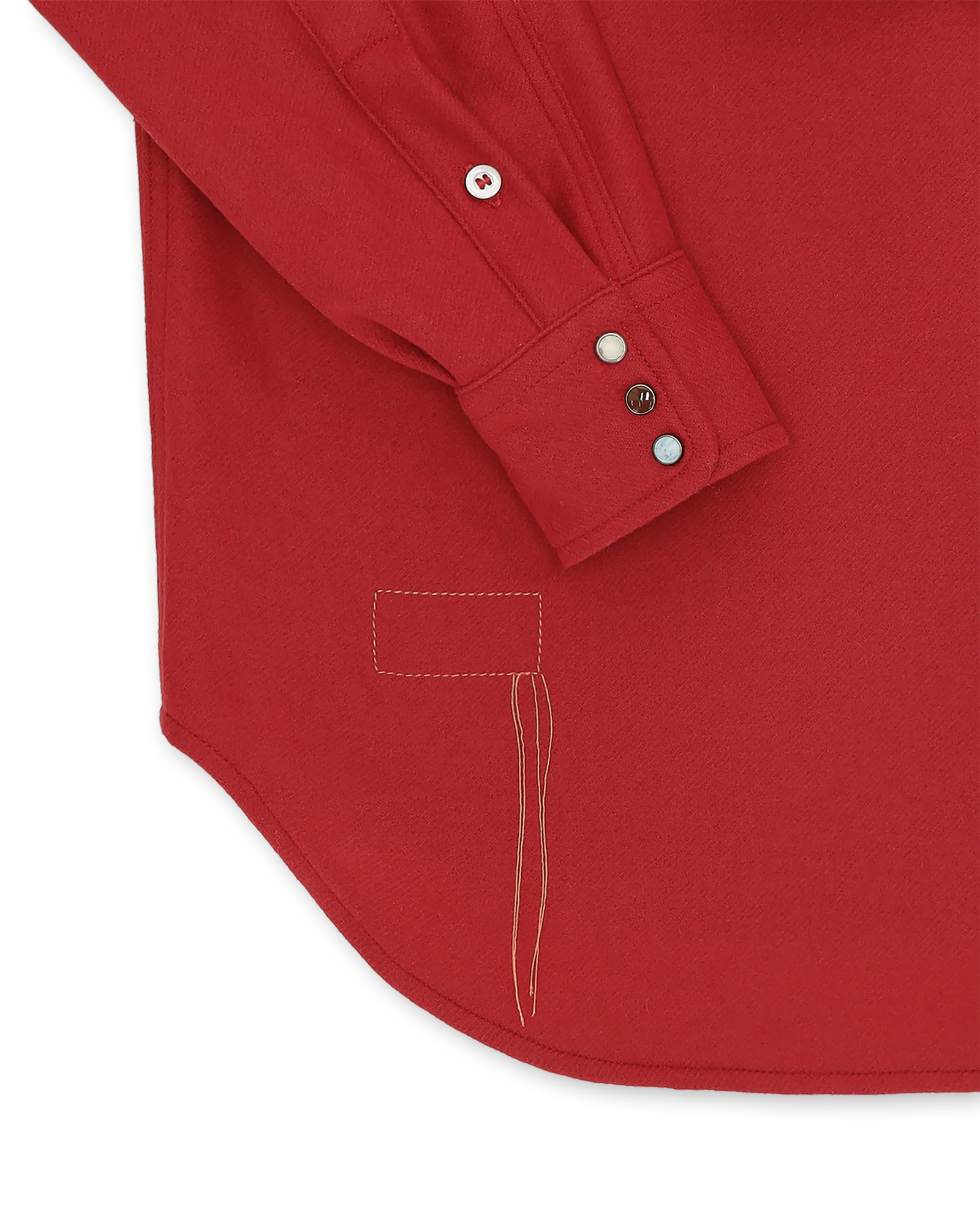 Fortela - Pasadena Shirt Western Flannel - Red