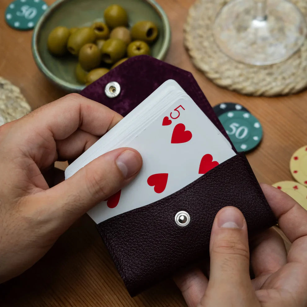 Ettinger - Capra Single Playing Card Case - Black