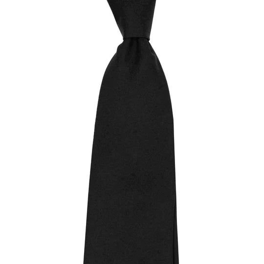 Sera Fine Silk – Black Silk Tie