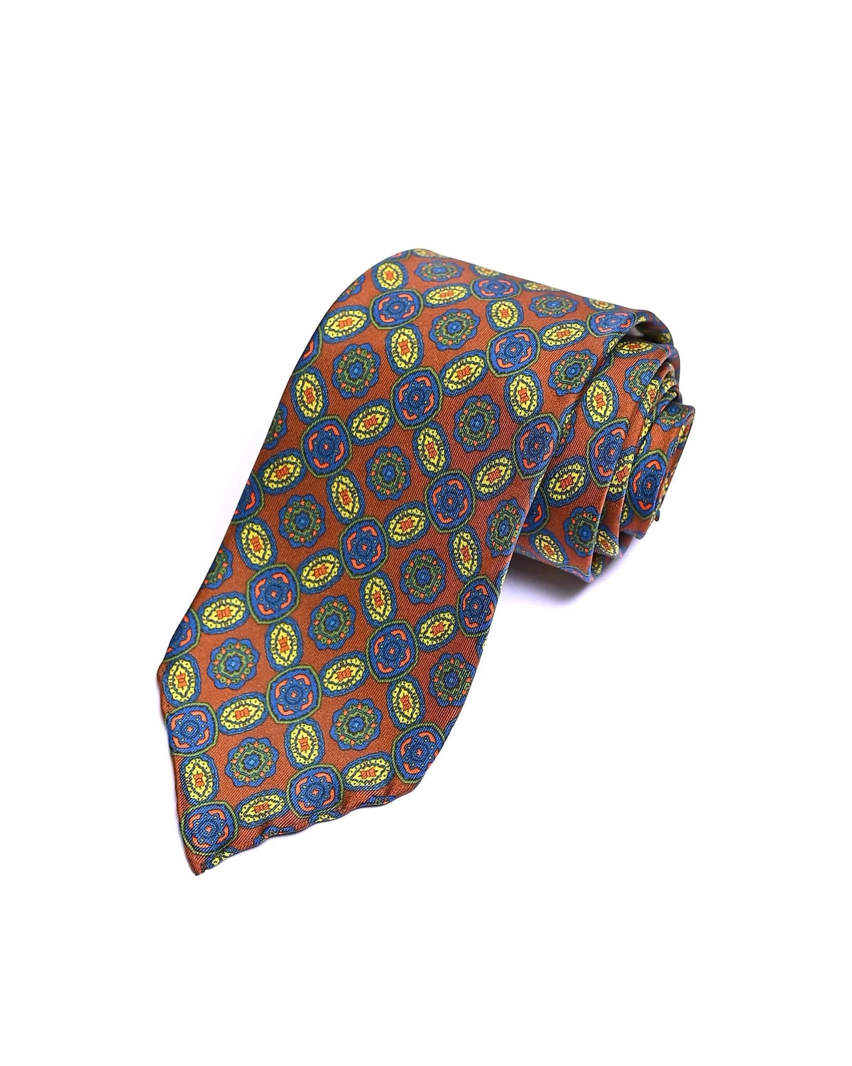 Spacca Neapolis - Casino Three Fold Printed Silk Tie Spacca Neapolis