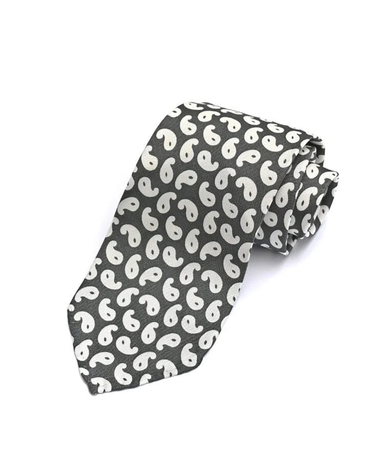 Spacca Neapolis - Paisley Pino Silk Tie Spacca Neapolis