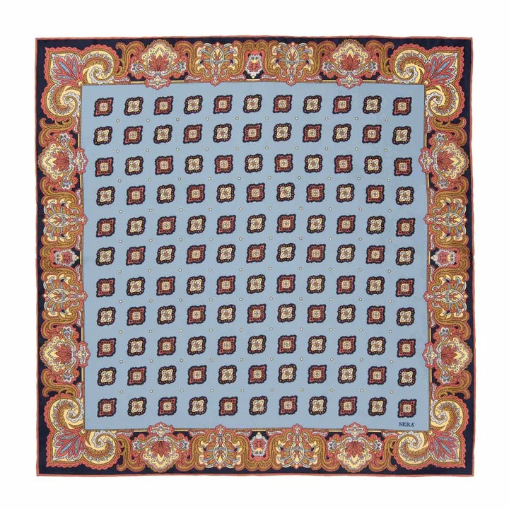 Sera Fine Silk - Cardo Pocket Square Sera Fine Silk