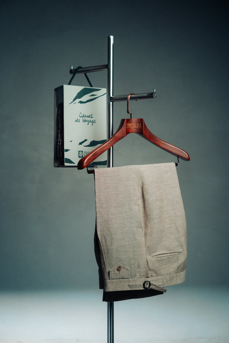 Linen wool blend Maison Hellard Sprezza Boutique