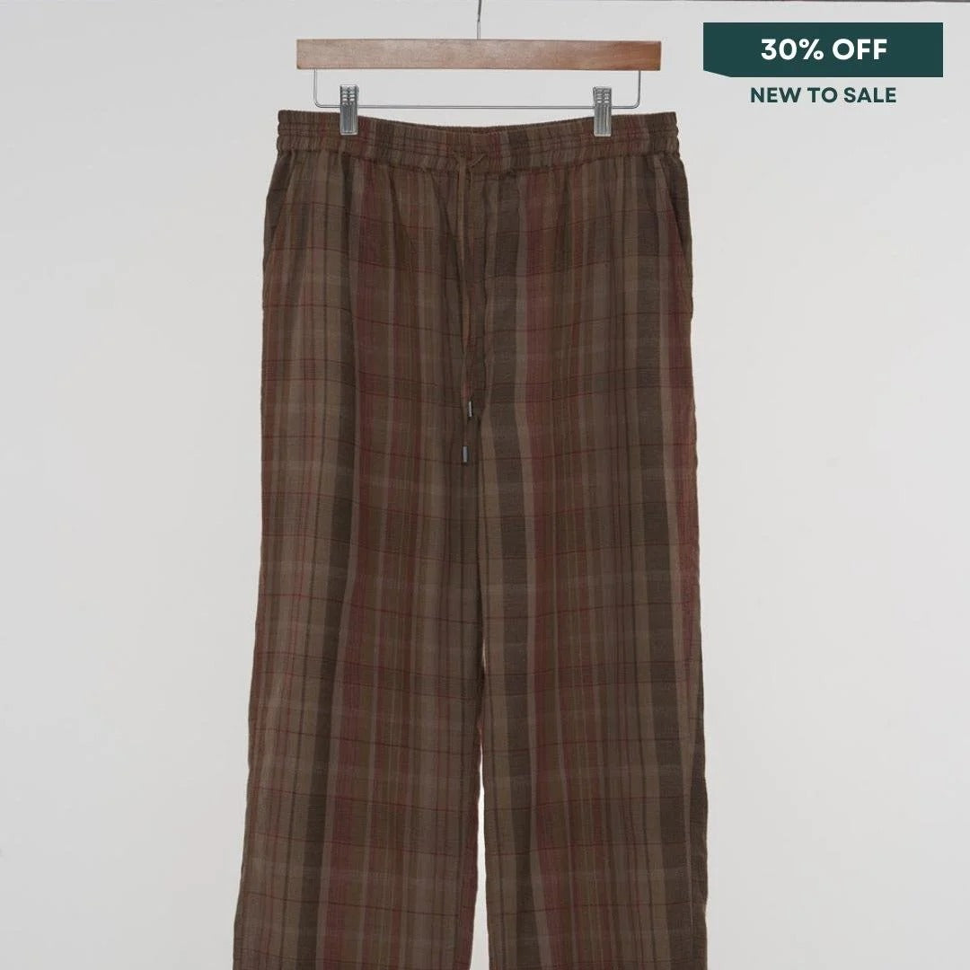 ITOH - Overdyed Cotton Drawstring Pants - Carom